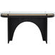 Adora 60 X 20 inch Clear / Black Console Table